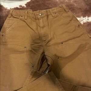 Carhartt Men's Brown Relaxed Jeans